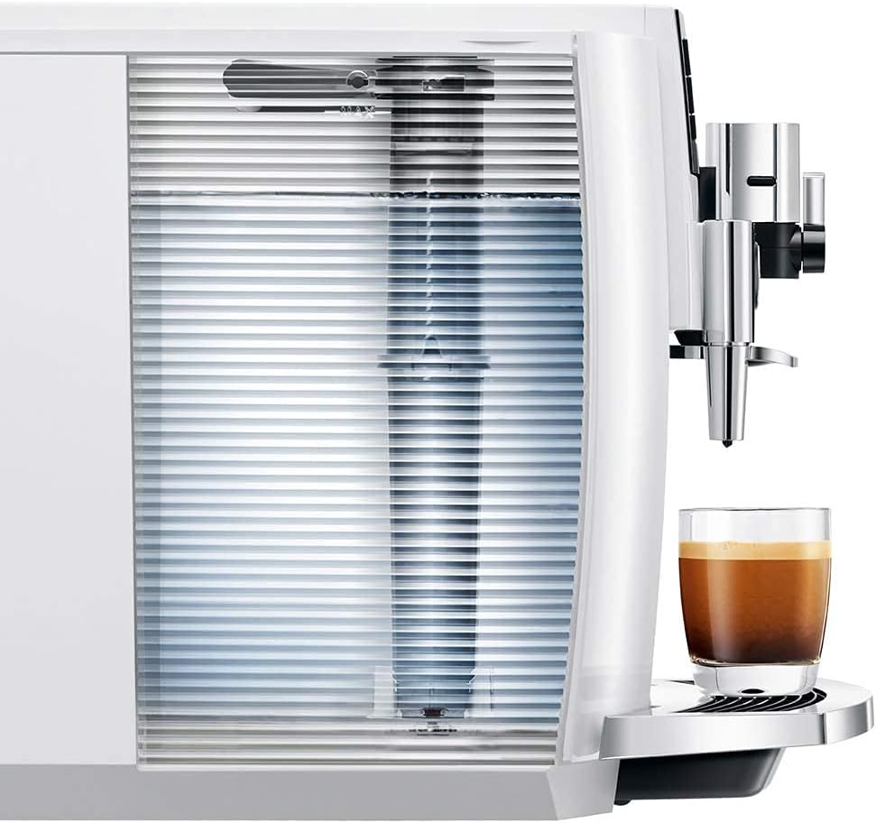 Jura E8 Piano White Automatic Coffee Machine