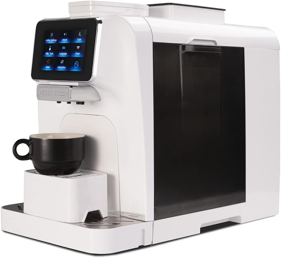 Auburn Ag Products LLC App Control Automatic Espresso Machine (White)