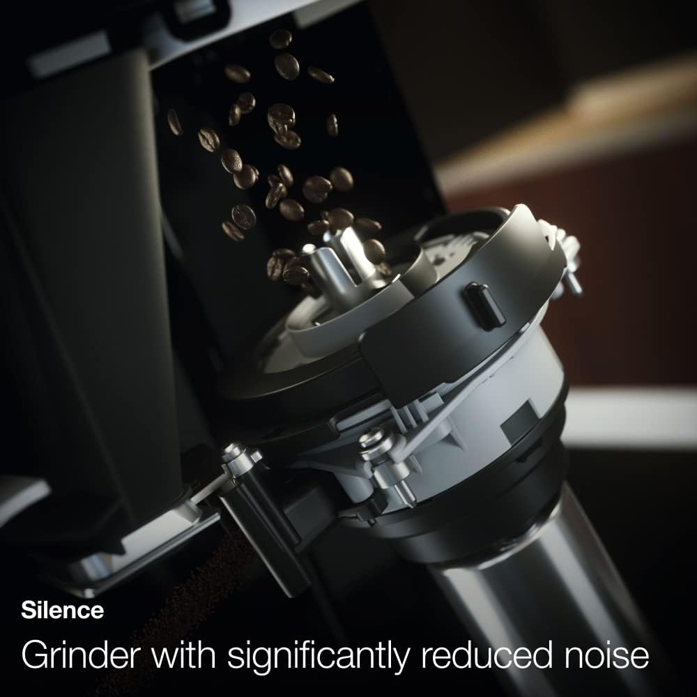 Miele NEW CM 5510 Silence Automatic Coffee Maker  Espresso Machine Combo, Rose Gold Pearl Finish - Grinder, Milk Frother, 1.3L